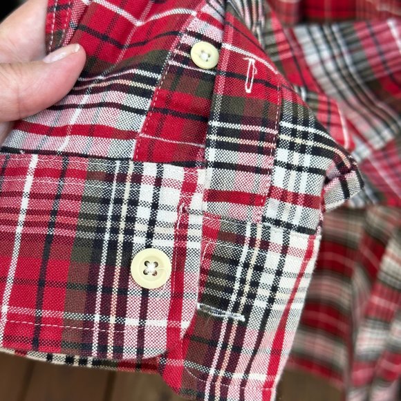 J CREW Men's Button-Down Tartan Plaid Shirt - L - Picture 7 of 8